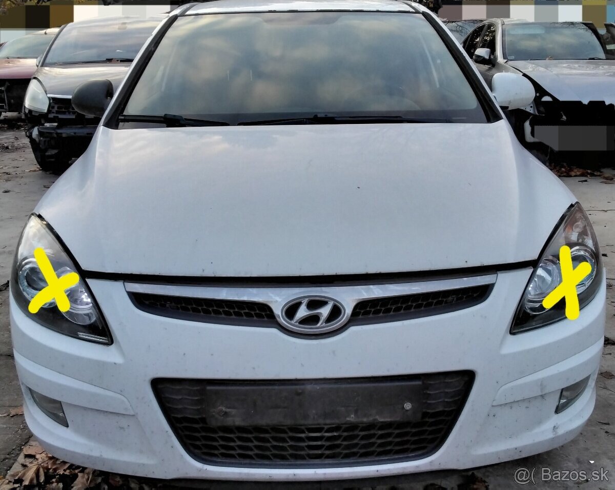 HYUNDAI i30 1.4 2009 predám motor G4FA, DVERE, NÁRAZNÍK, KAP - 2