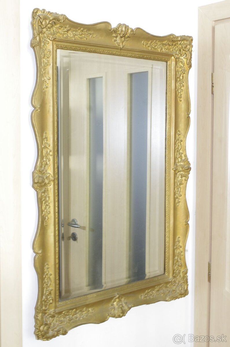 Starožitné zrkadlo + akant - 2