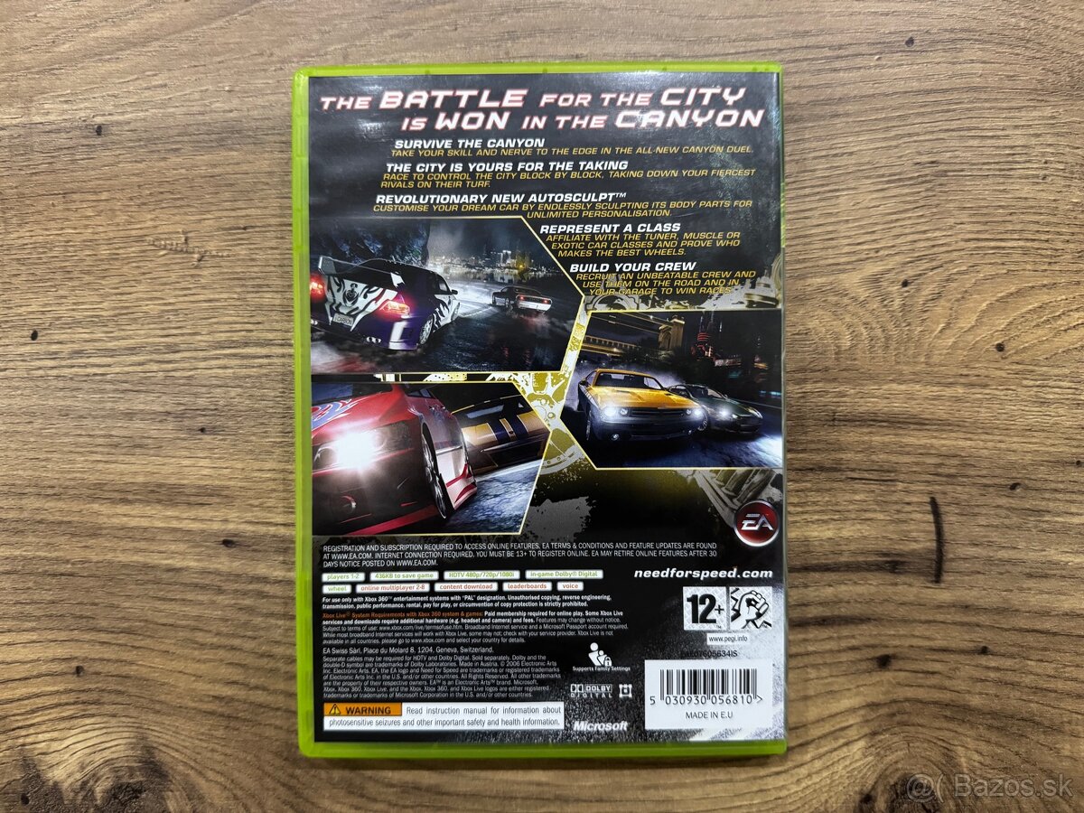 Hra Xbox 360 - Need for Speed Carbon - 2