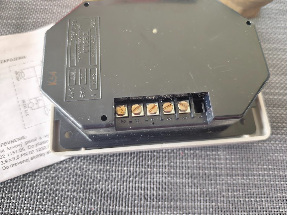 Elektrický vrátnik - 2