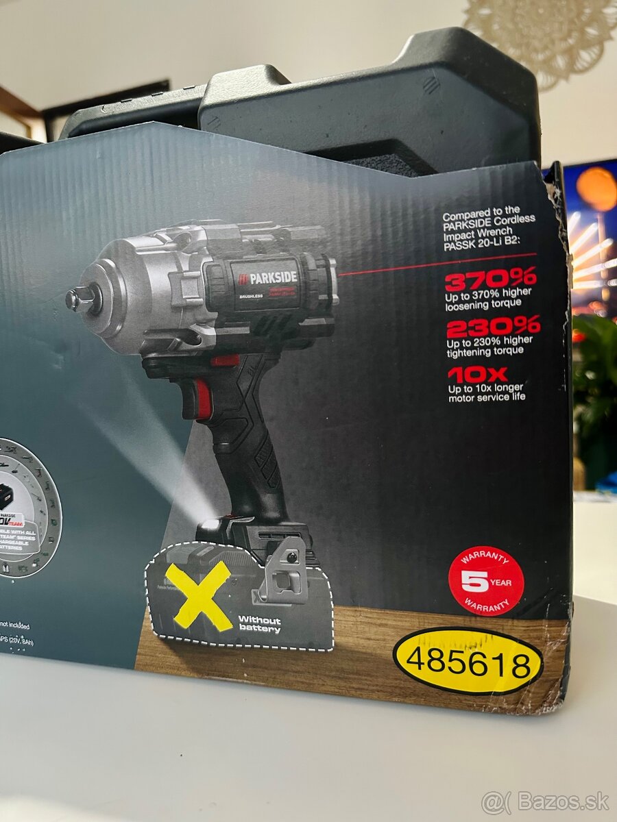 Parkside performance razovy utahovak až 1898Nm - 2