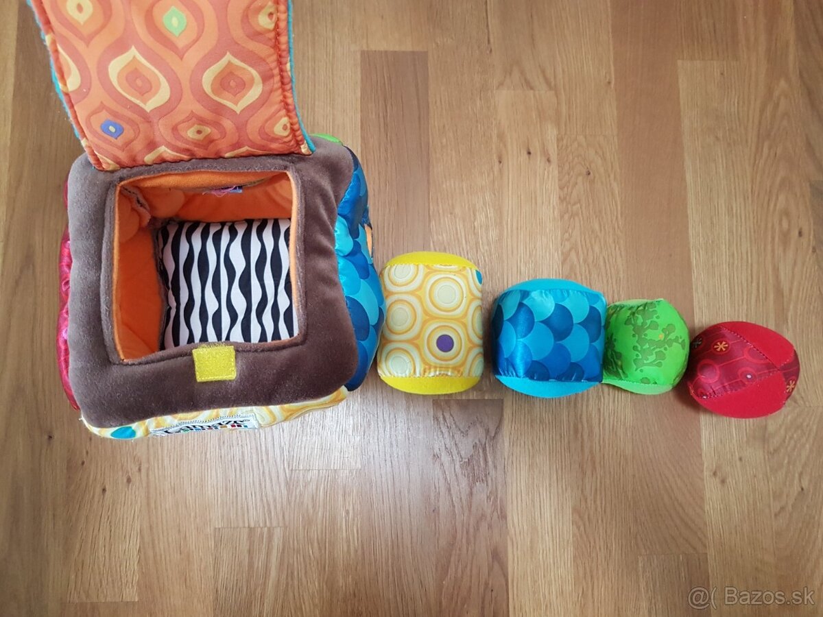 Lamaze látková vkladačka tvarov - 2