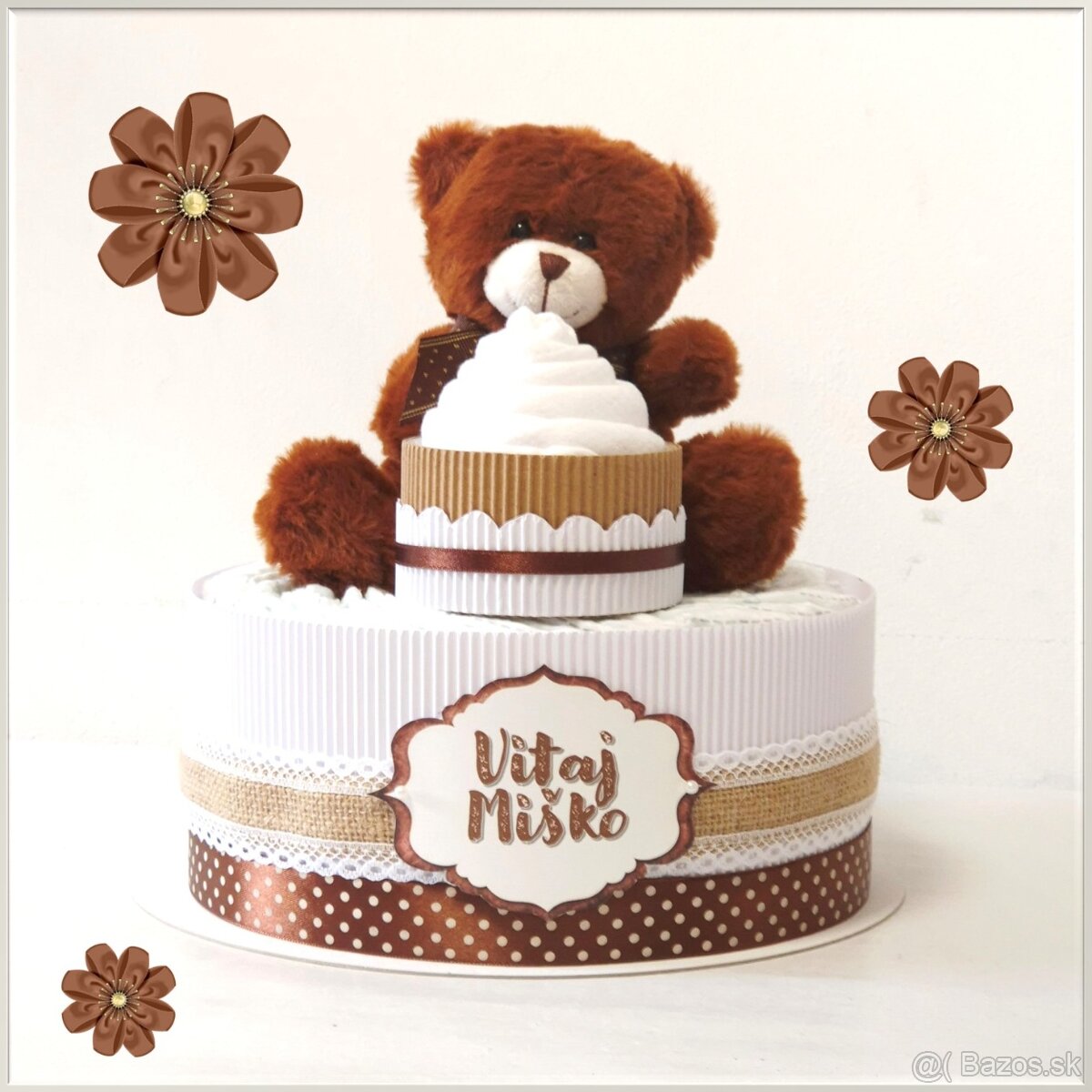 Plienková torta ČOKOLÁDOVÝ MACKO - 2