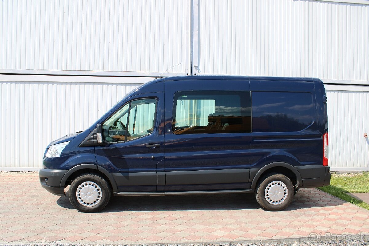 Ford Transit 350 2,2TDCI,L2H2,92KW,7míst+klima - 2