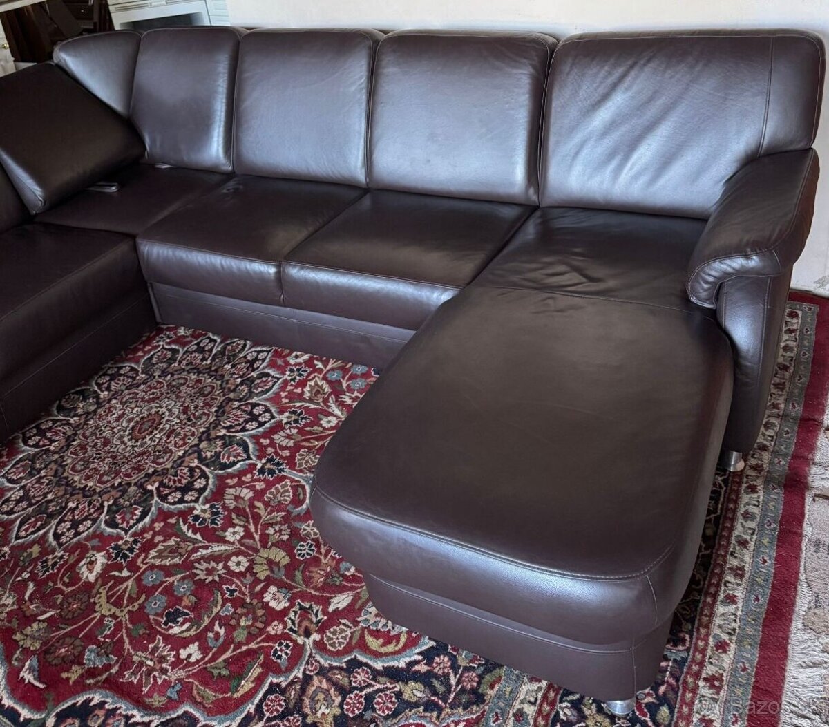 Moderní kožená sedačka do Účka, 4976 - 2