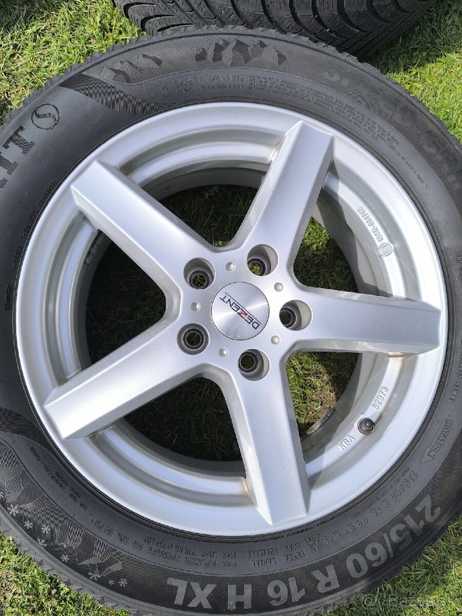 Predám elektróny dezent 5x112 R16 - 2