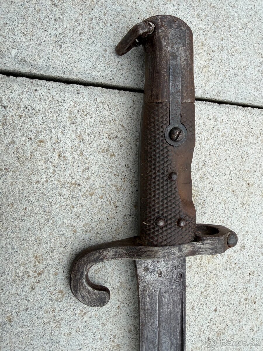 Rakúsko-Uhorský bodák Werndl - 2