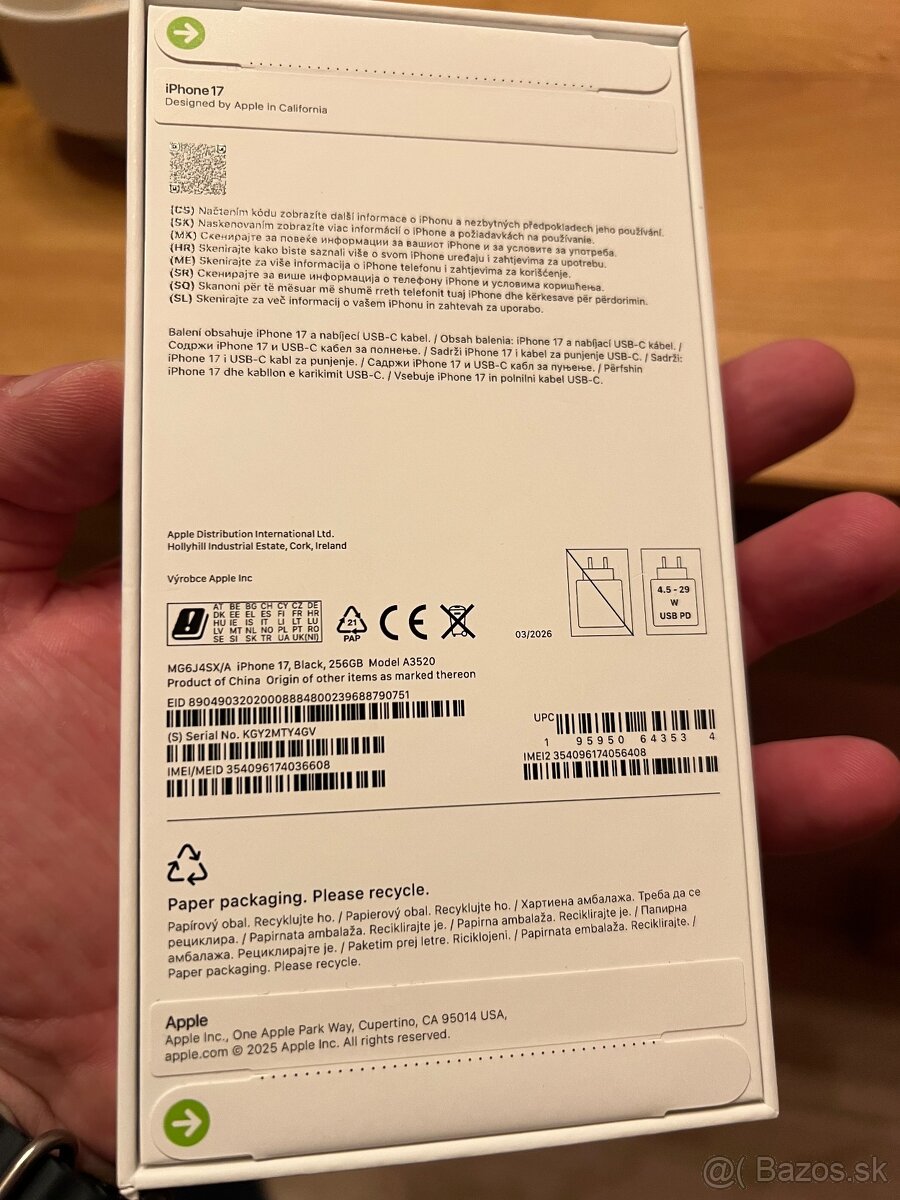 IPHONE 17 256GB BLACK - 2