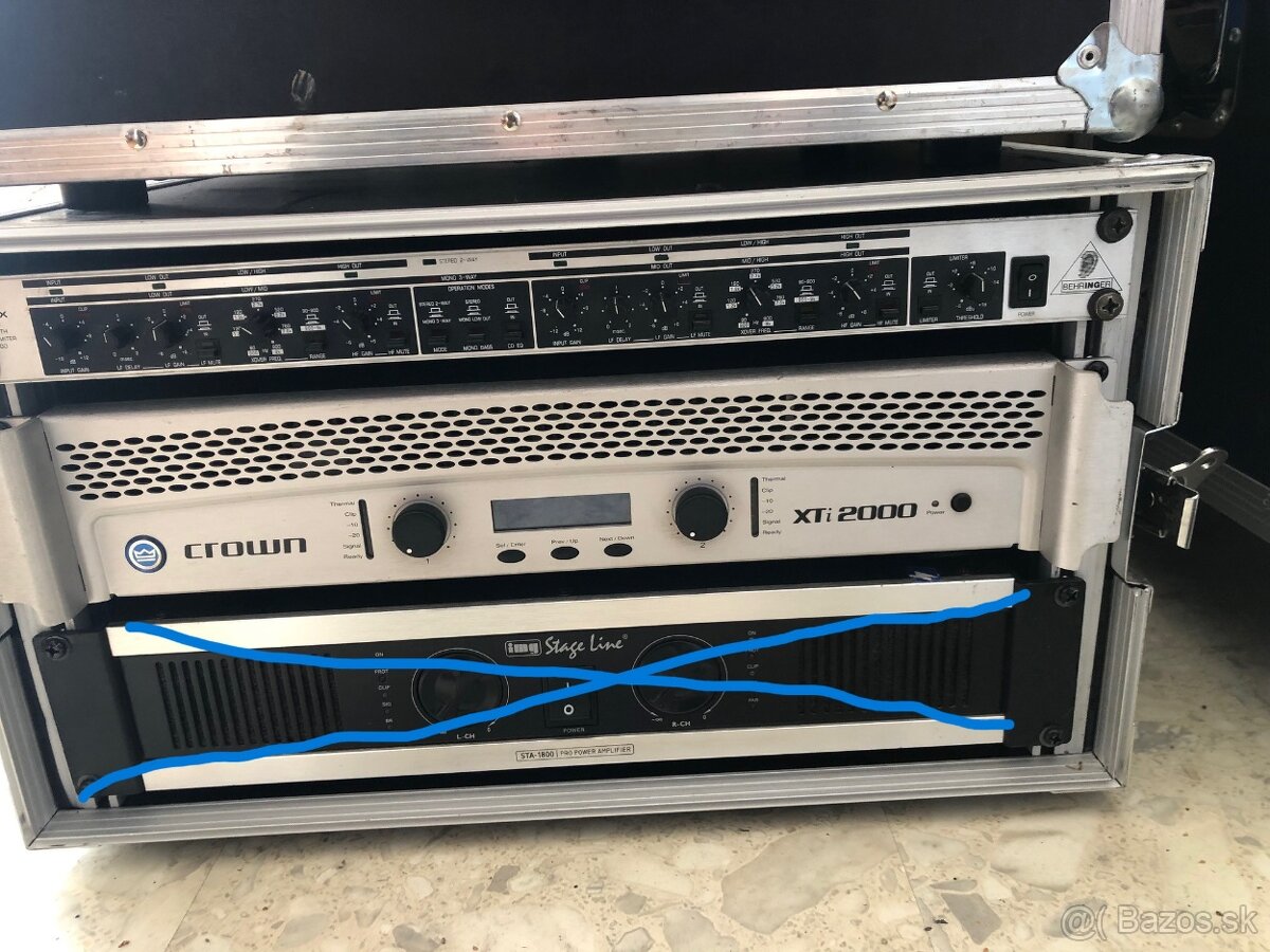 Reproduktory 15" + Crown xti2000 - 2