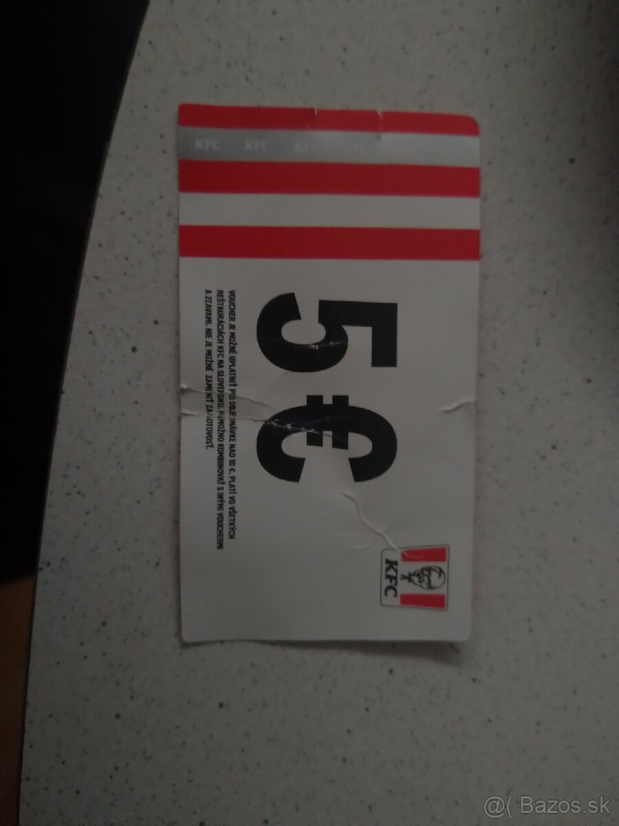 Darčeková poukážka kfc - 2