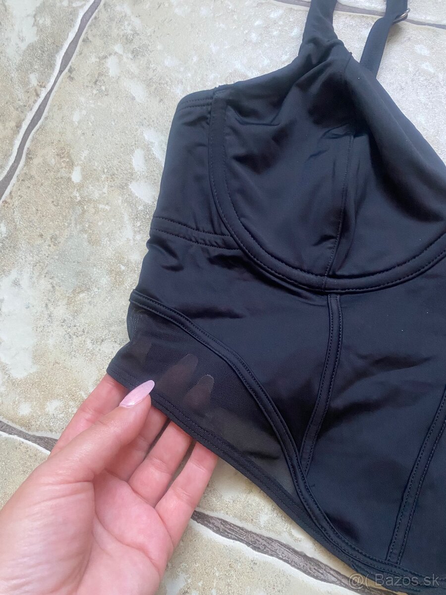Čierny bralet Gilly Hicks - M - 2