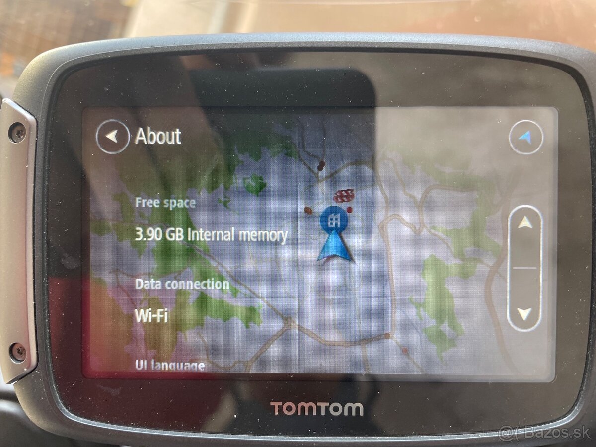 Predám motocyklovú navigáciu TomTom Rider 500 - 2