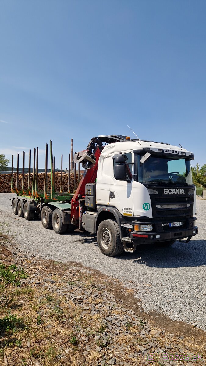 Scania G490 6x6 Lesovoz - 2