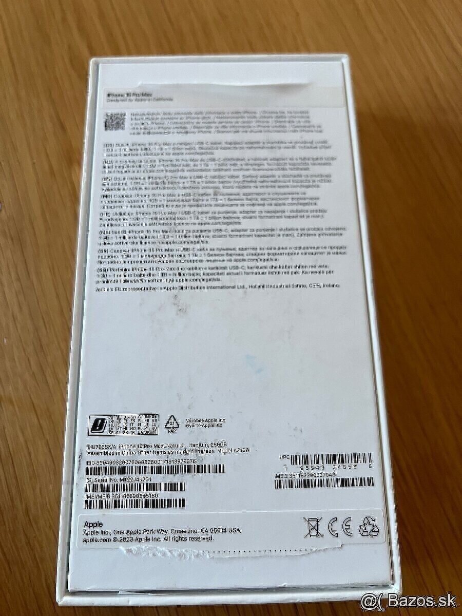 IPHONE 15 PRO MAX 256GB NATURAL TITANIUM - 2