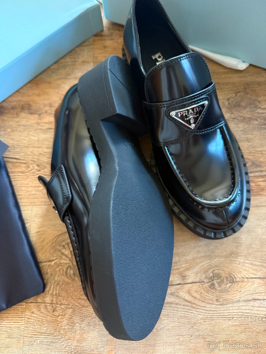 Prada mokasiny 38ky - 2
