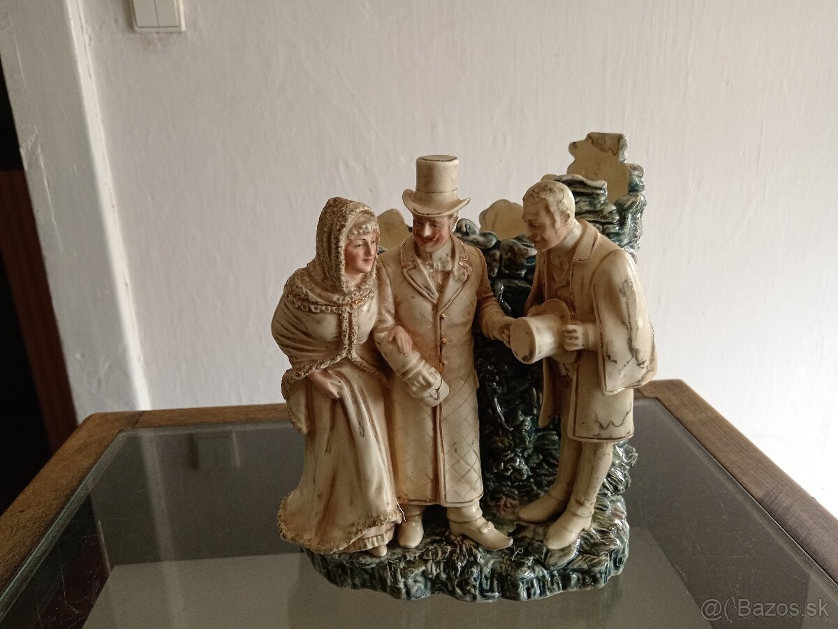 Socha, porcelan, starožitnosti, - 2