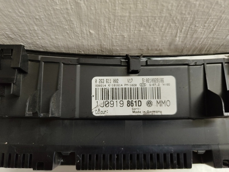 tachometer vw golf 1J0919861D 30€ - 2