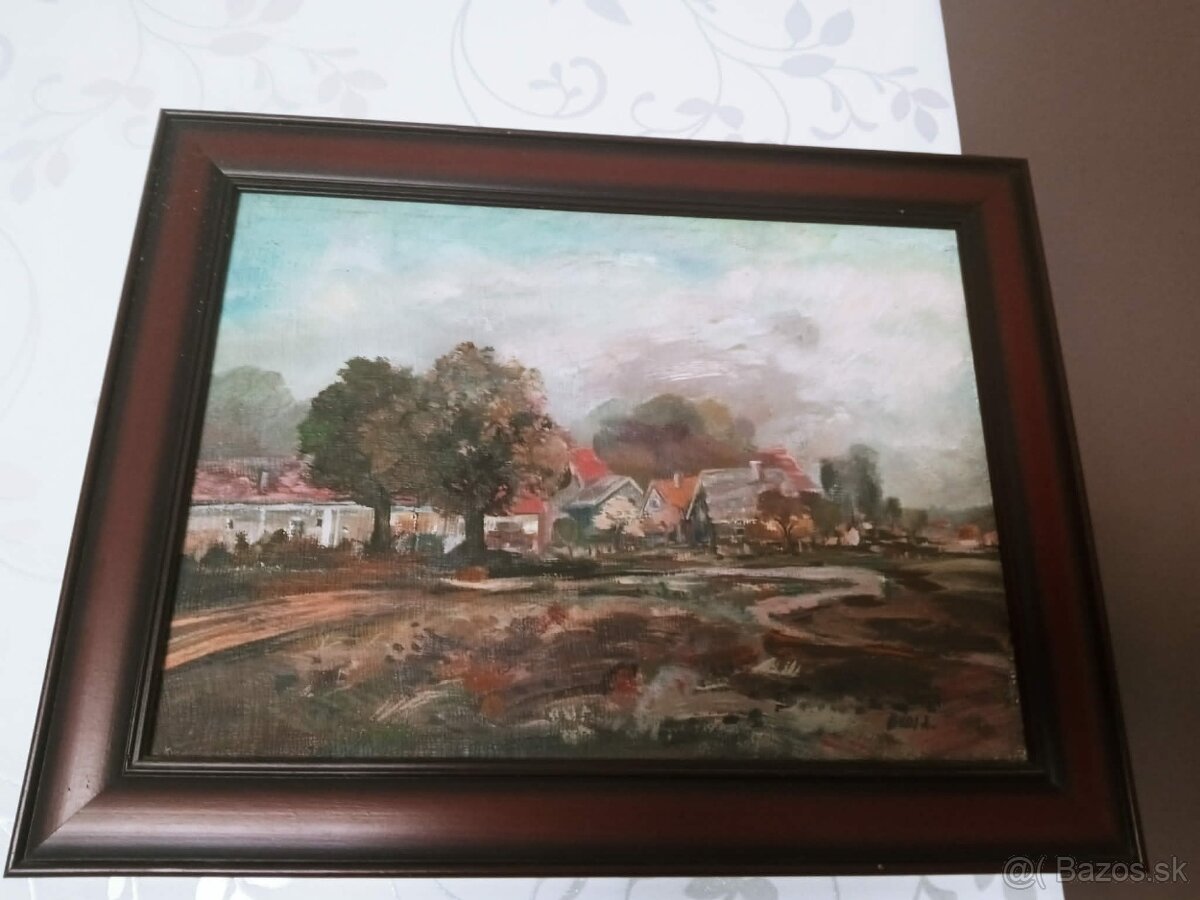 2 krásne olejomaľby AKCIA - 2