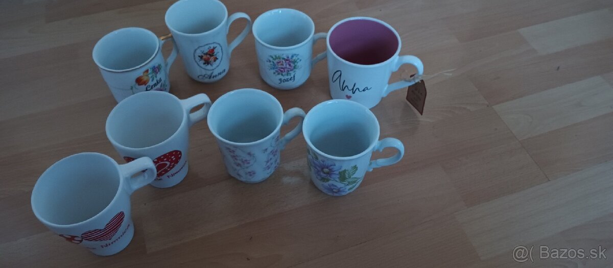 Hrnčeky nepoužité - 2