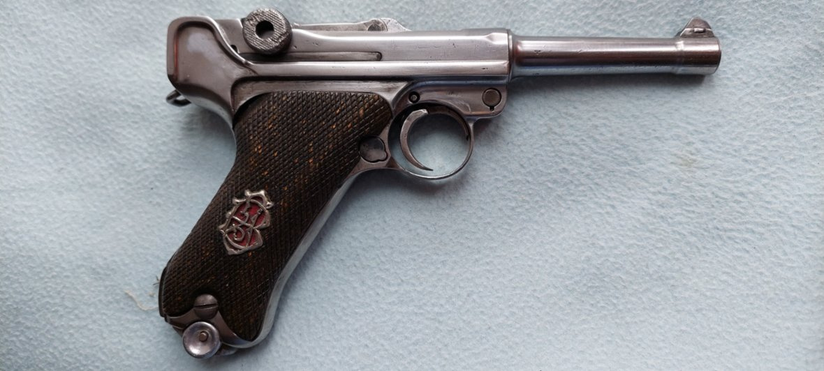 Prodám:P-08 luger, 9mm, - 2