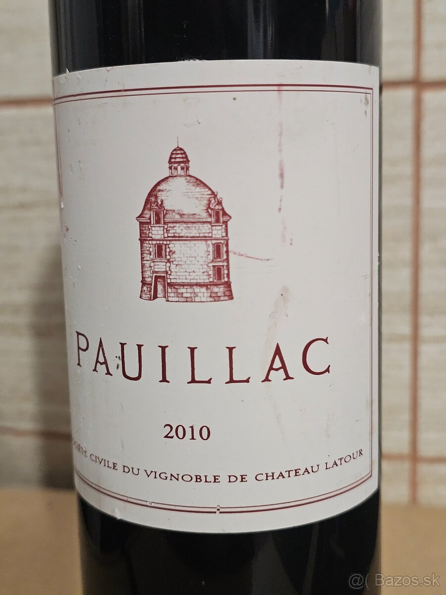 Unikátne vína z Bordeaux, St. emilion a Champagne, od 1970 - 2