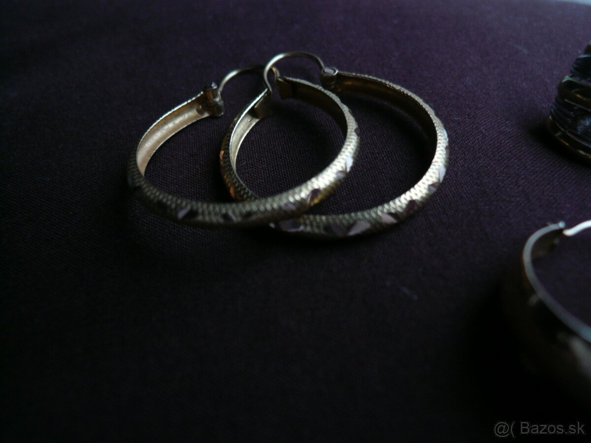 predam zlate nausnice 18karatove 2 - 2