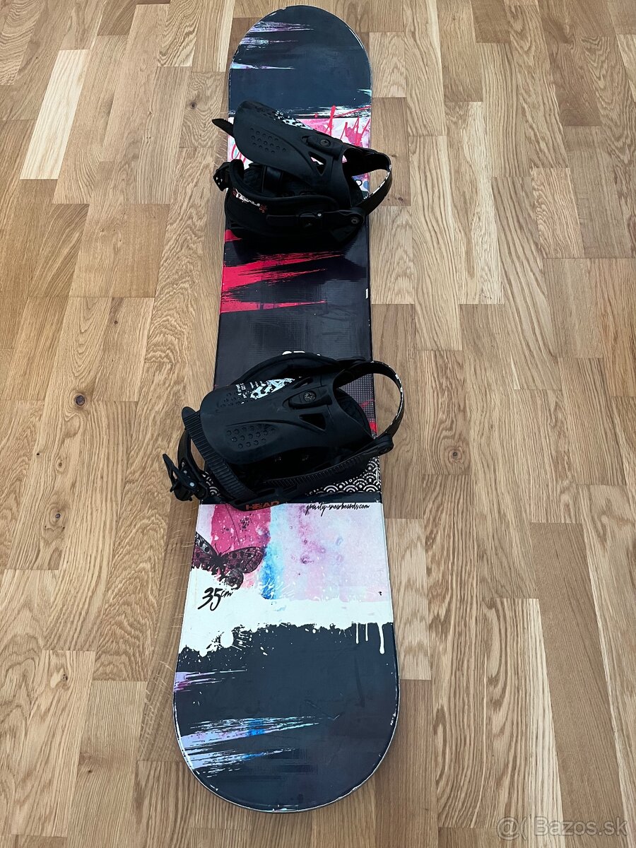 Snowboard s viazaním - 2