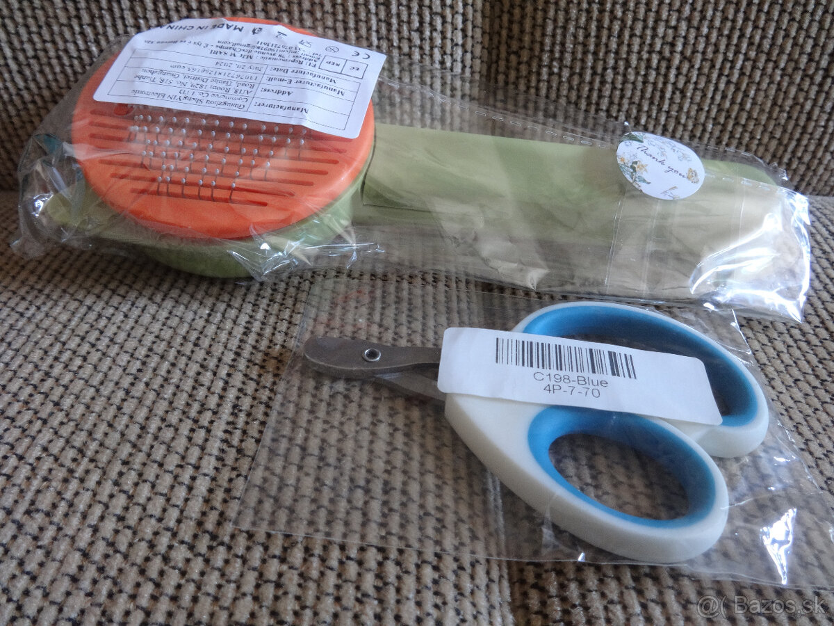 nožnice, samočistiaca kefa - 2