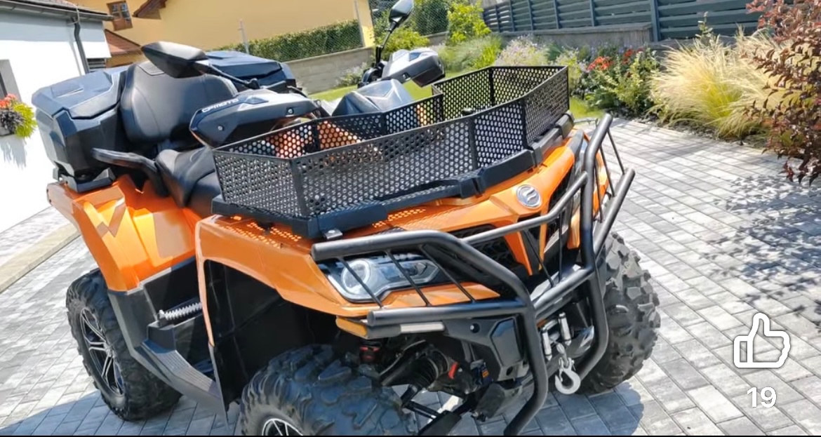 Přední koš na čtyřkolku - 2