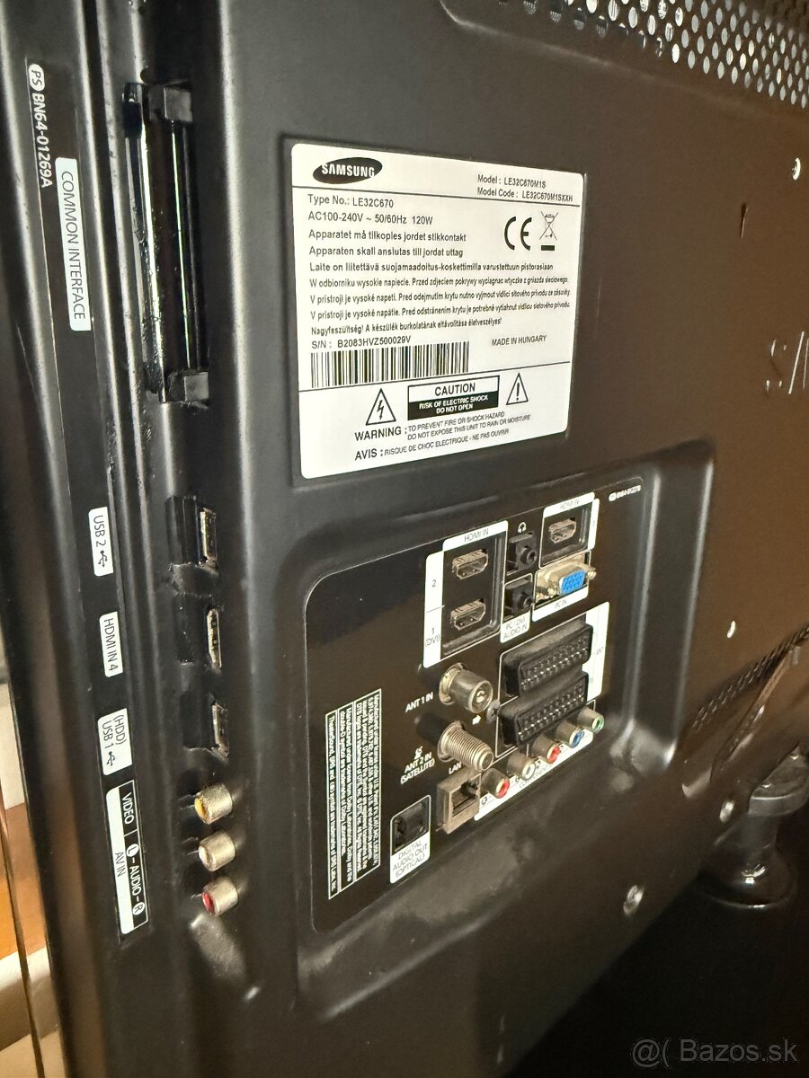 32" Televízor Samsung LE32C670 - 2