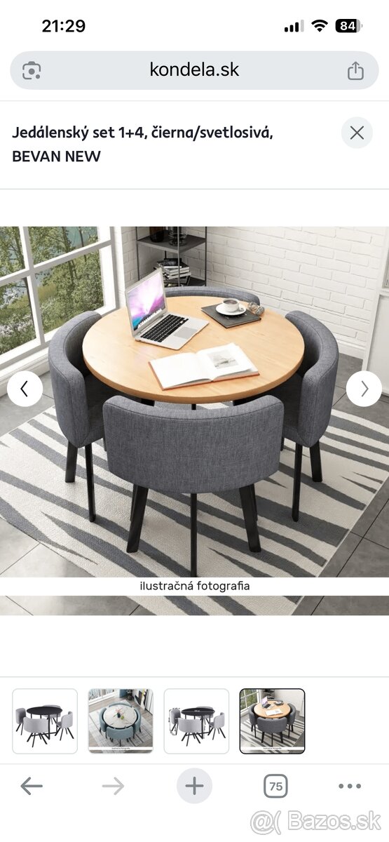 Jedálensky stôl so stoličkami - 2