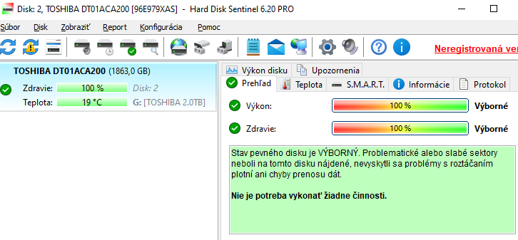 TOSHIBA 2TB HDD 7200rpm - 2