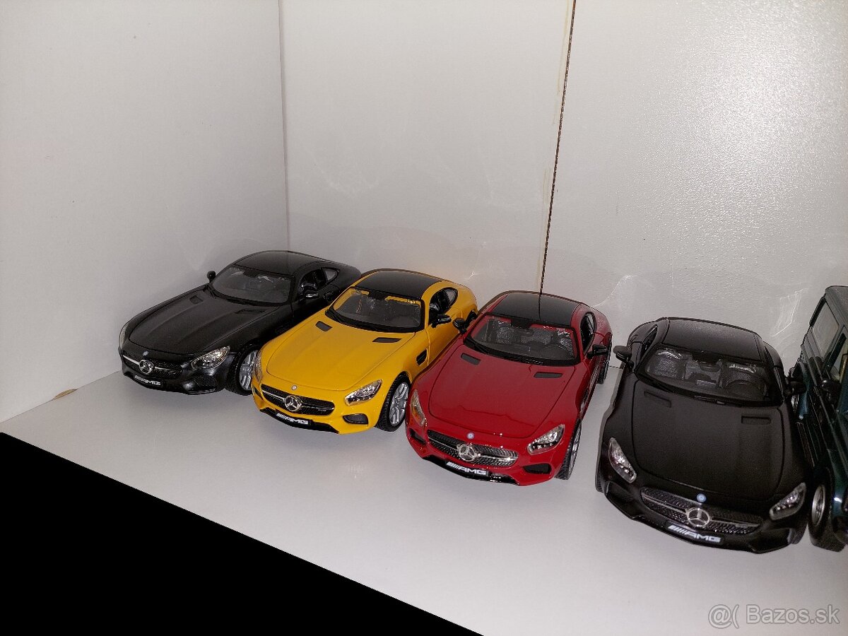 Modely áut 1:24 - 2