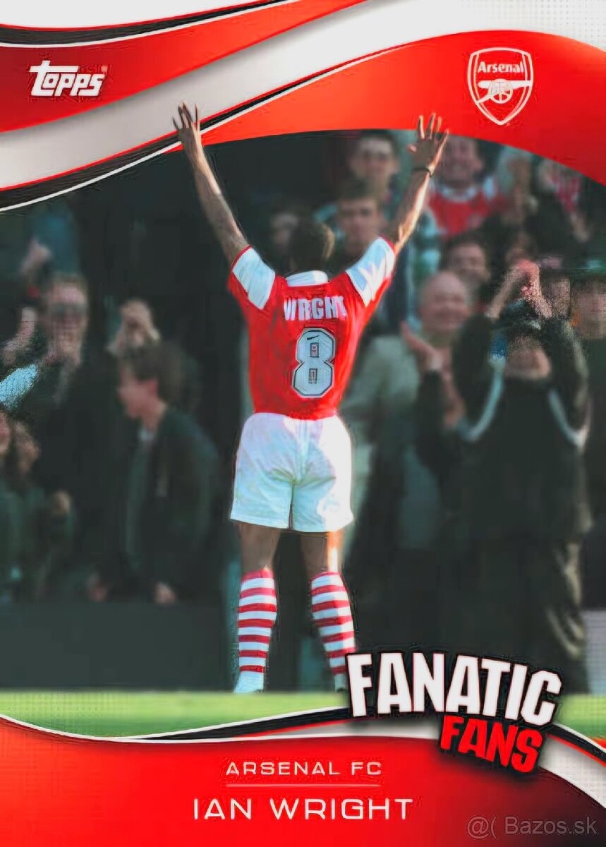 Futbalové karty Topps fan set Arsenal 2024/25 - 2