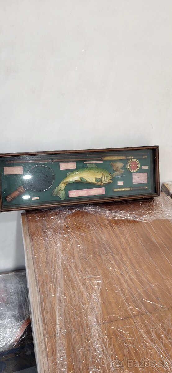 Diorama rybarstvo,muškárenie - 2