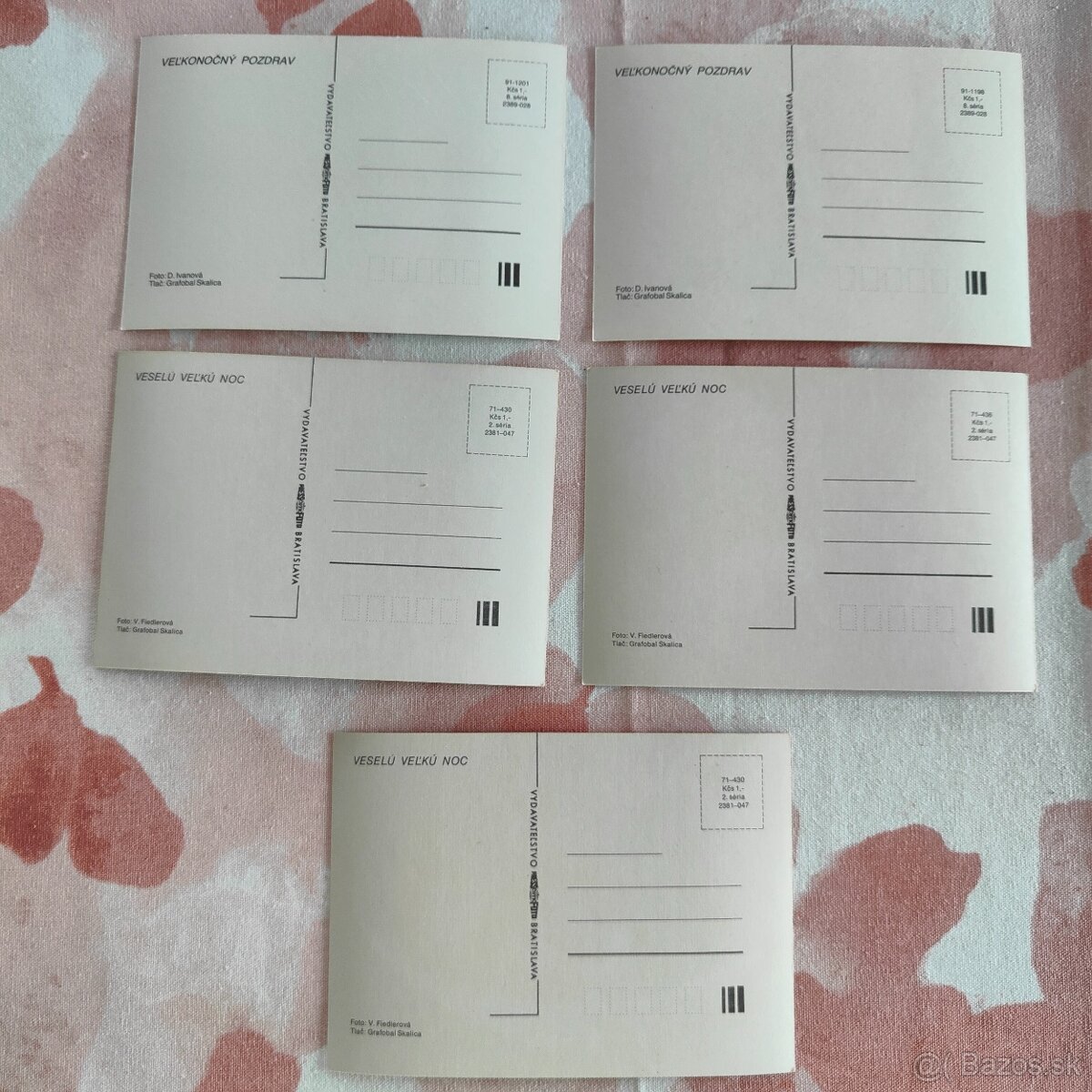 Staré veľkonočné pohľadnice - 2