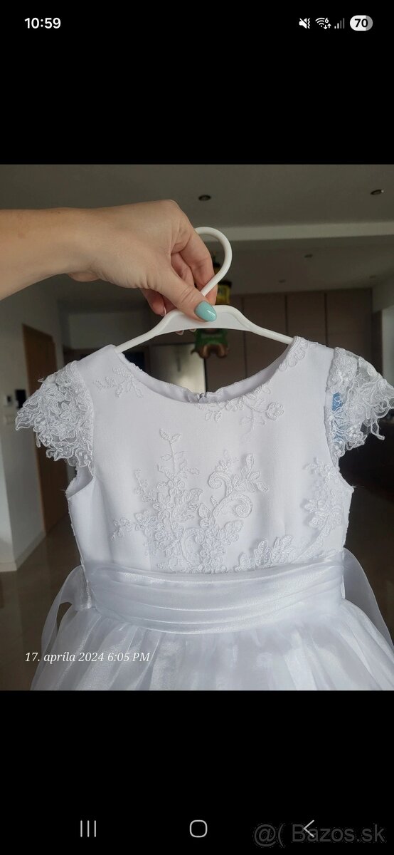 Detske "nevestovske" šaty - 2