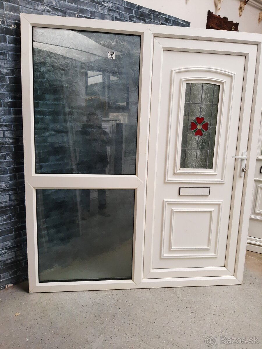 Plastove vchodove dvere ĉ 387 - 2
