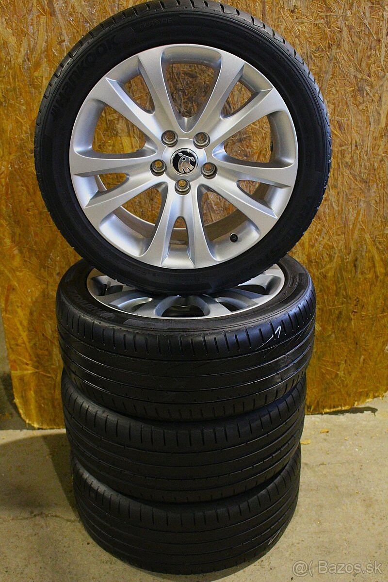 17"..5x112 r17...OEM....ŠKODA...TRIFID.....LETNA SADA - 2