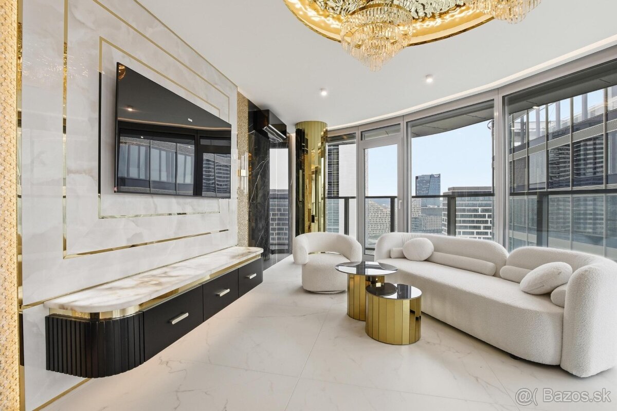 3-izbový luxusný apartmán v EUROVEA TOWER 92 m² – pohled 2