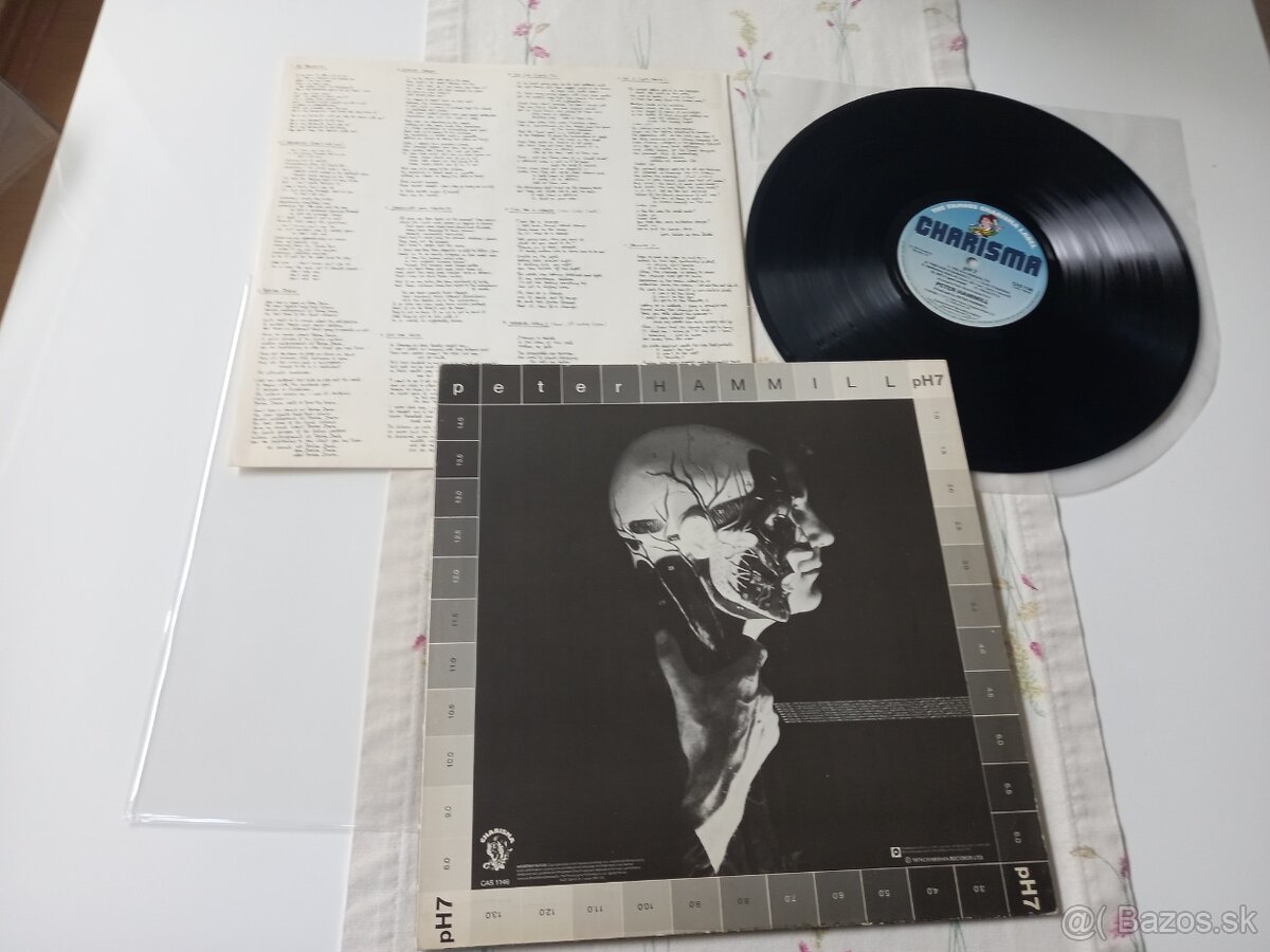Peter HAMMILL „pH7“ /Charisma 1979/+vnut ob/texty, TO - 2