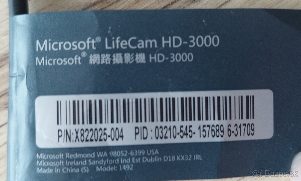 microsoft lifeCam HD-3000 - 2