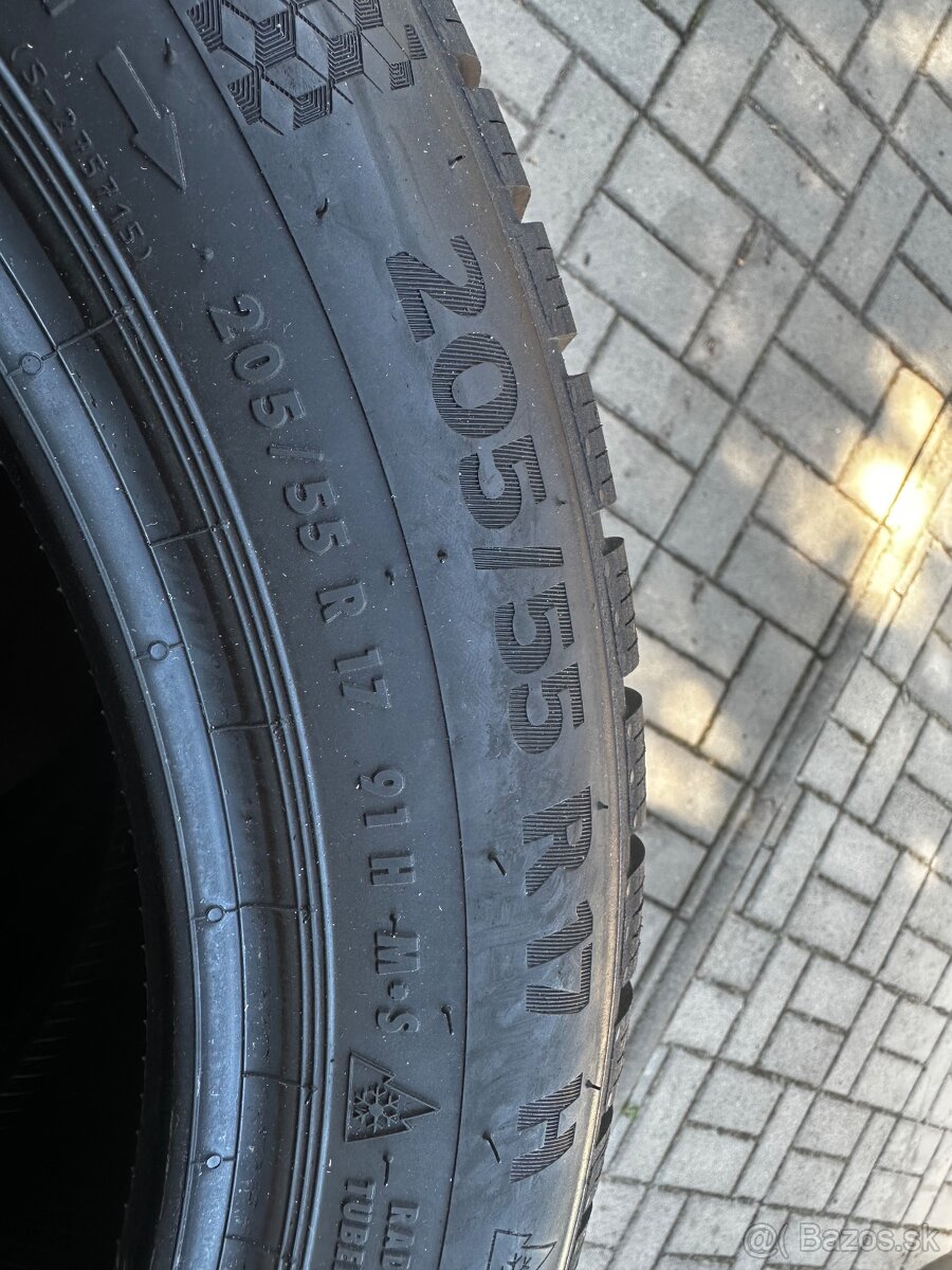 Zimná sada pneu 205/55 r17 - 2