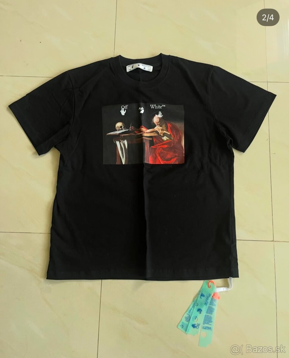 Off White Tee - Black - 2