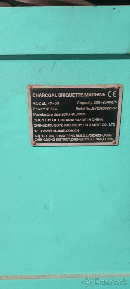 Briketovaci lis - 2