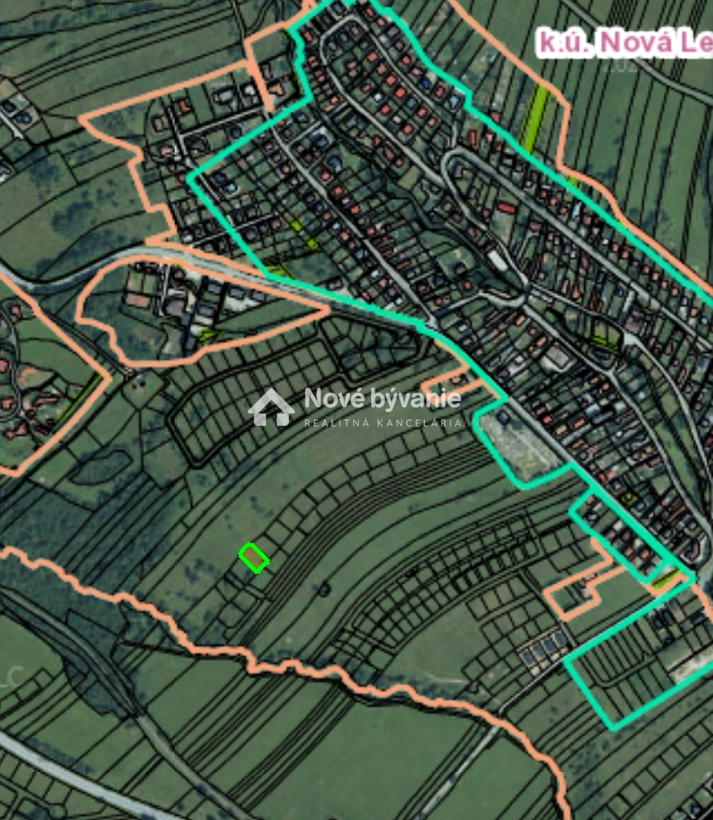 Pozemok Nová Lesná Nová IBV - 2