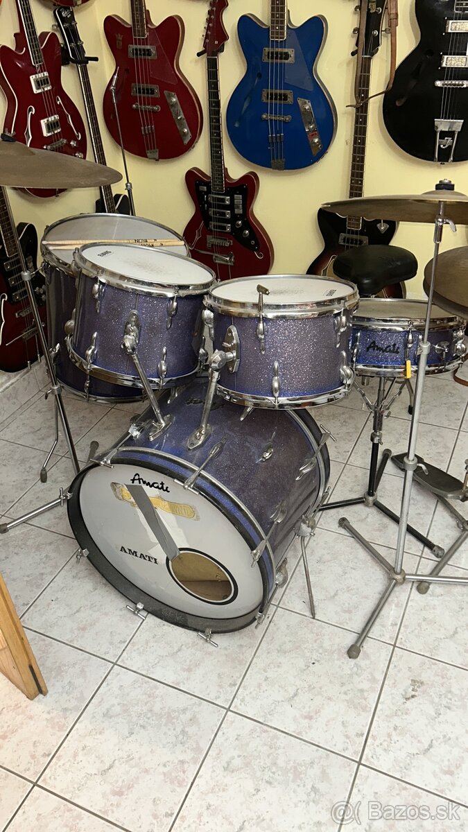 Predám sady bicích Amati - 2