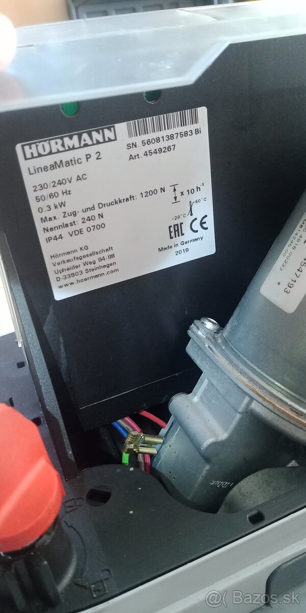 Motor na posuvné brány HÖRMANN - 2