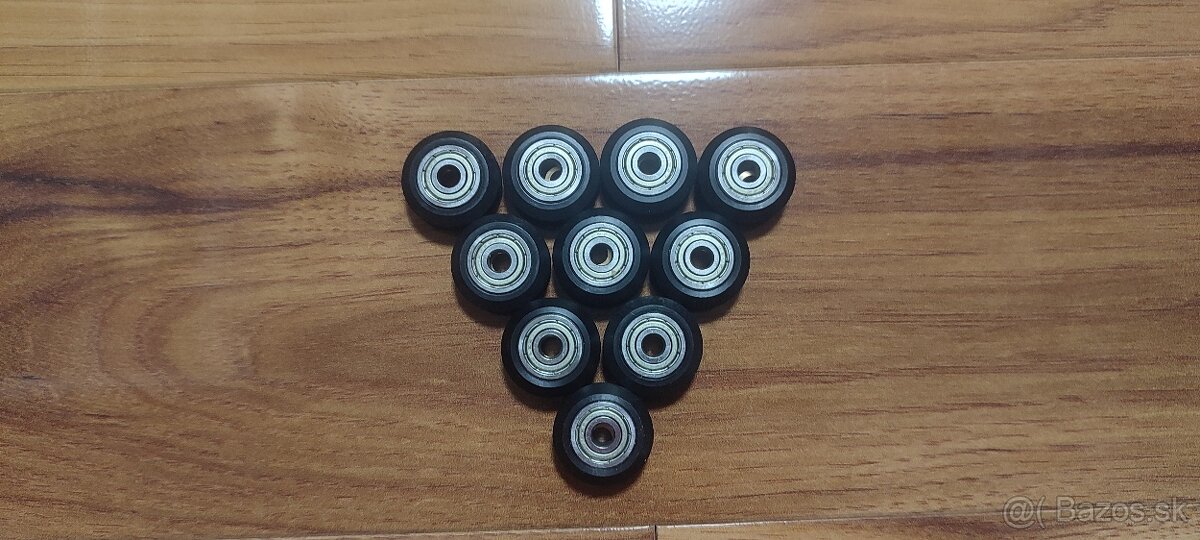 10Ks Pojazdové kolieska Vslot pre cnc, laser a 3d tačiareň - 2