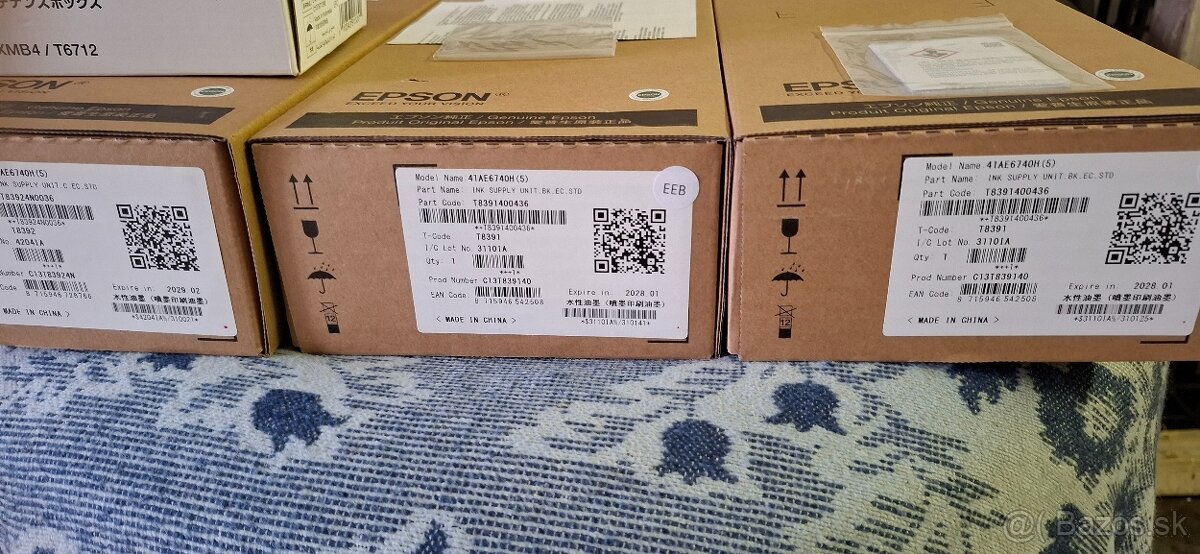 Tonery/atramenty EPSON orig. - 2